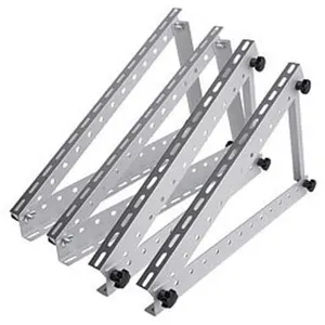 Comparateur de prix : REVOLT : 2 supports en aluminium inclinés pour panneau solaire jusqu'à 150 W