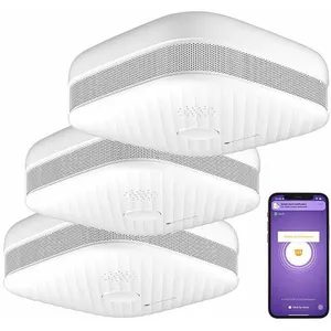 VISORTECH 3 détecteurs de fumée & chaleur connecté RWM-205.duoVendu paramazon