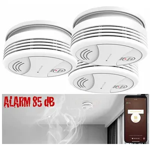 VISORTECH 3 détecteurs de fumée connectés RWM-120.app avec commande vocaleVendu paramazon