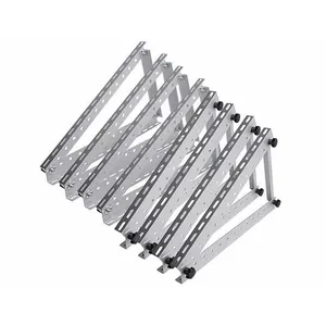 REVOLT : 4 supports réglables en aluminium pour panneau solaire 41/104 cmVendu paramazon