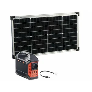 REVOLT Batterie nomade avec panneau solaire 60 W, 155 WhVendu parcdiscount