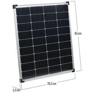 REVOLT Panneau solaire monocristallin 110 W avec connecteur MC4Vendu paramazon