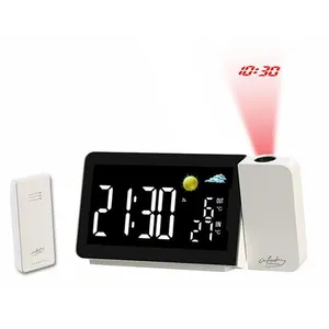 infactory : Station météo FWS-325.pro avec réveil à projection et capteur extéri... pas cher