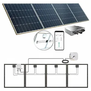 REVOLT Kit solaire pour autoconsommation 400 W - coloris argenté pas cher