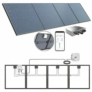 Comparateur de prix : REVOLT Kit solaire pour autoconsommation 400 W - coloris noir