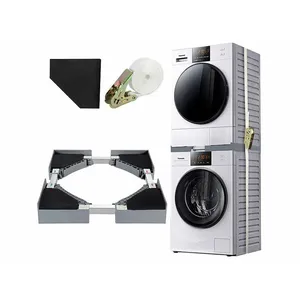Cadre de jonction pour superposition lave-linge et sèche-linge avec sa... pas cher