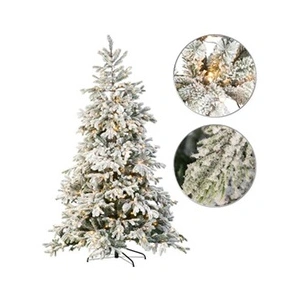 Comparateur de prix : Infactory Sapin de Noël artificiel blanc 500 LED / 857 branches / 225 cm