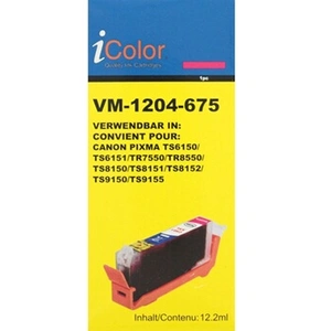 Comparateur de prix : Icolor Cartouche compatible Canon CLI-581M - Magenta