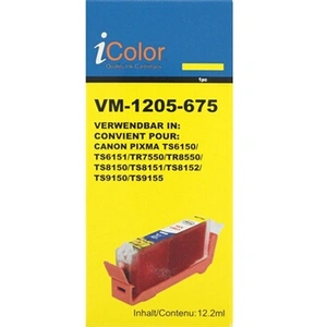 Comparateur de prix : Icolor Cartouche compatible Canon CLI-581Y - Jaune