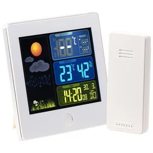 Comparateur de prix : Station météo & horloge radio-pilotée avec capteur extérieur FWS-260 -...