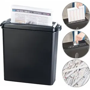 General Office : Destructeur de documents A4 avec réservoir 8 L