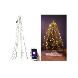 Comparateur de prix : Lunartec : Guirlande connectée pour sapin de Noël avec 6 fils et 180 LED