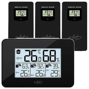 INFACTORY Station météo sans fil FWS-450 avec 3 capteurs externes pas cher
