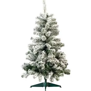 Infactory Sapin de Noël style ''enneigé'' 120 cm, 199 branches pas cher