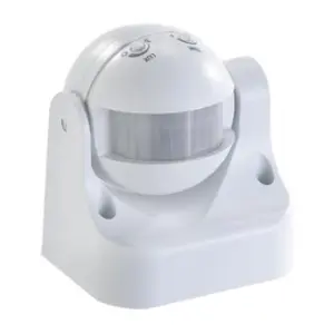 Comparateur de prix : REVOLT Détecteur de mouvement PIR orientable à 180°, 230 V, IP44
