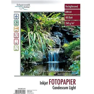 Schwarzwald Mühle Papier photo double face brillant A4 - 260 G pas cher