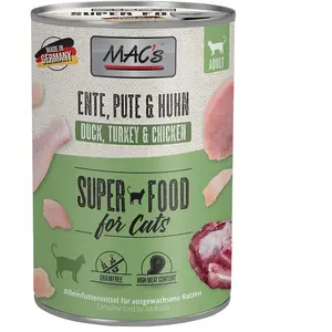 Mac's - la nourriture humide de qualité supérieure pour chats - 6x400G pas cher