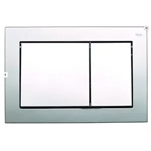 Comparateur de prix : TECE 9.240.800 Plaque de déclenchement WC Base, deux Quantité technique, 1 pièce chrome brillant, 9.240.701