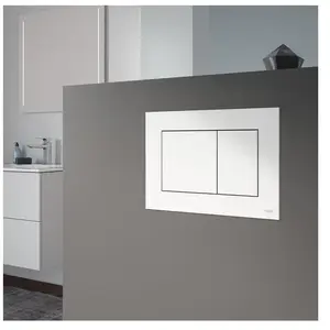 Plaque de déclenchement blanche double touche TECEnow 9240400Vendu paramazon