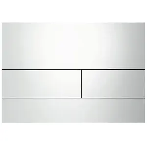 Square Plaque de déclenchement, pour technique à deux - Tece pas cher