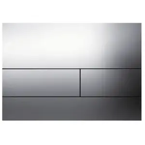 Square Plaque de déclenchement, pour technique à deux - Tece pas cher