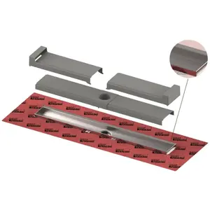 Tece - Drainline-evo Caniveau De Douche, Avec Support Pour CarrelageVendu paramazon