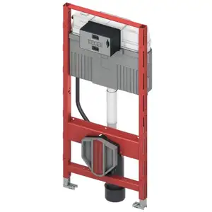 TECE profil Bâti-support H: 112 cm, pour cuvette murale, 9300300,Vendu paramazon