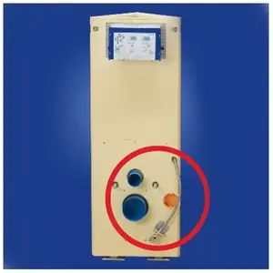 Grumbach Universal Module d'angle H: 108 cm, pour cuvette murale, 1306...