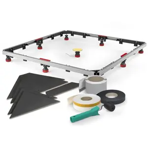 MEPA Kit pour receveurs de douche Cadre de montage SF RE 3s+ Acier, 18...Vendu paramazon