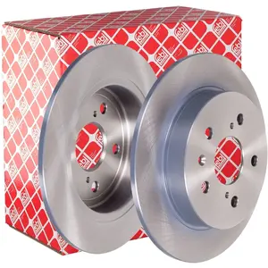 Disque de frein FEBI BILSTEIN 43898 arrière, plein, 1 pièce pas cher