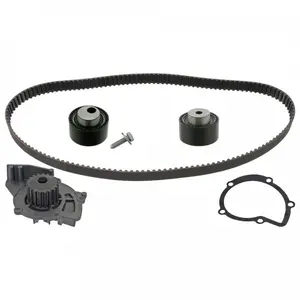 Pompe à eau + kit de courroie de distribution 46411 FEBI 46411 pas cher