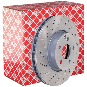 Disque de frein FEBI BILSTEIN 30553 avant, ventilé, perforé, 1 pièce pas cher