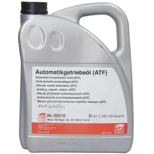 Comparateur de prix : Huile pour boîte automatique FEBI BILSTEIN 30018 ATF III 5L - Réf. 30018