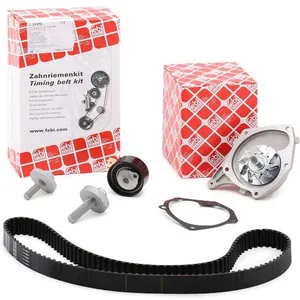 Comparateur de prix : febi Pompe à eau + kit de courroie de distribution, par ex. pour Renault, Dacia