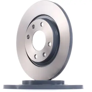 febi bilstein Jeu de 2 disques de frein, plein, par ex. pour Citroën, Peugeot