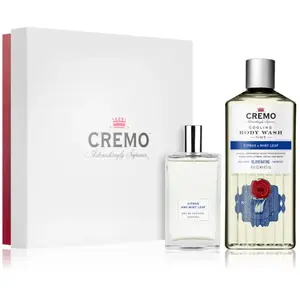 Comparateur de prix : Cremo Set Citrus and Mint coffret cadeau pour homme