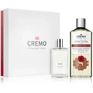 Comparateur de prix : Cremo Set Bourbon and Oak coffret cadeau pour homme