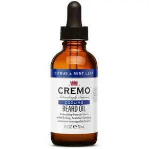 Comparateur de prix : Cremo Cooling Beard Oil Citrus & Mint Leaf huile pour barbe 30 ml
