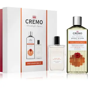 Cremo Spice & Black Vanilla Coffret cadeau pour homme