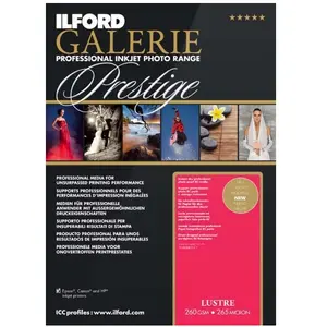Comparateur de prix : Ilford Galerie papier pour imprimante photo satin 260g A3+ 25 feuilles