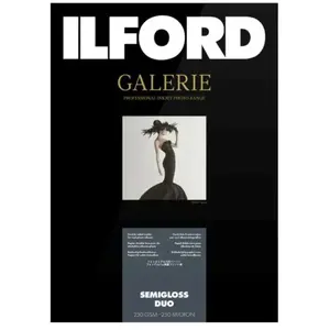 ILFORD Galerie Prestige Semigloss Duo Papier photo double face 250 g 25 feuilles A4 pas cher