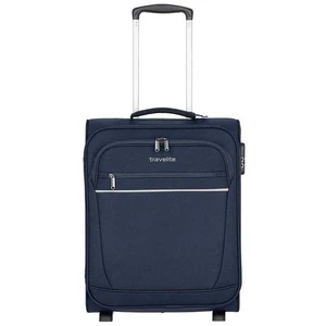 Valise - travelite - Cabin 2w Bordtrolley - Bleu - Souple - 2 roulettes pas cher