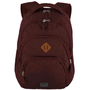 Comparateur de prix : travelite Sac à dos rouge pour femme et homme - Basic Melange Backpack Bordeaux 114320