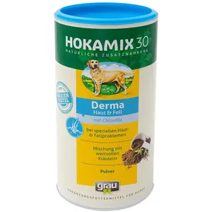 Comparateur de prix : Grau 750g Hokamix30 Derma peau et pelage en poudre - pour chien