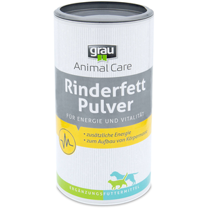 Comparateur de prix : Grau 400g Poudre de graisse de boeuf pour chien et chat - Complément pour chien