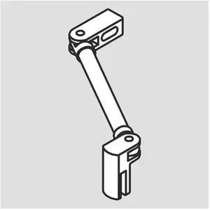 Koralle TwiggyPlus Console d'angle pour cabine de douche, Z1364050A1,