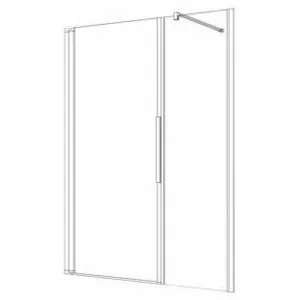 Koralle myDay Porte battante, avec élément annexe, pour niche, VB02716...