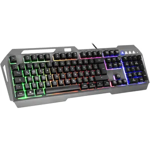 Speedlink Lunera Metal Rainbow Clavier Avec Fil Tactile Mécanique USB-A DE Noir