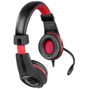 Comparateur de prix : Jöllenbeck SPEEDLINK Legatos - Micro-casque - sur-oreille - filaire - noir