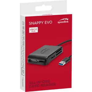 Comparateur de prix : Speedlink Snappy Evo Card Reader All-in-One, USB-C, Black